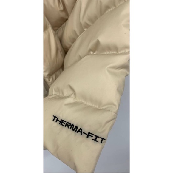 Nike Down Fill Women’s Jacket Size 3X Plus Beige Puffer Therma B78 - Picture 3 of 6